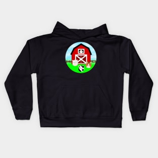 Farm Animals Kids Hoodie